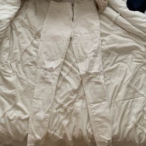 american eagle white jeans